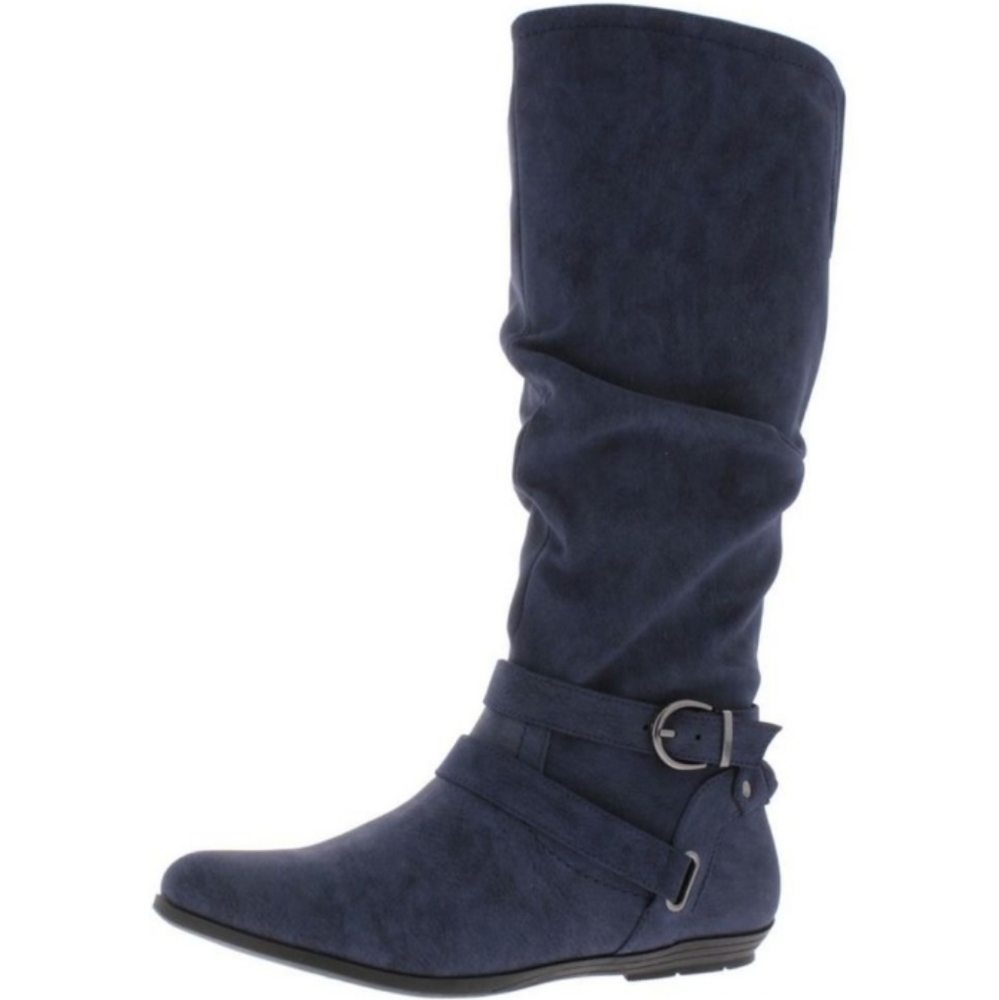 Cliffs by White Mountain Fairfield Faux Suede Riding Boots 5